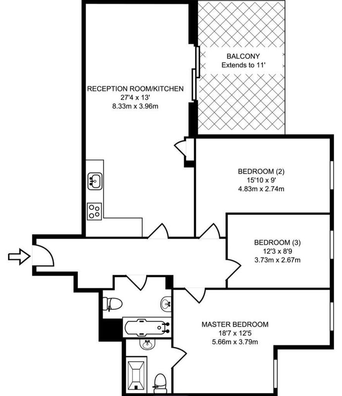 1 Bedroom Flat Share, North Finchley - student accommodation in North Finchley - img_7