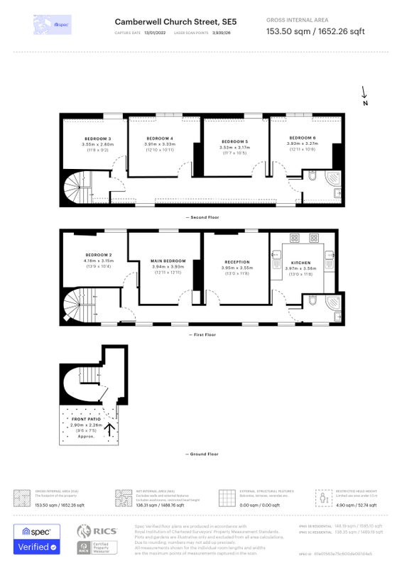 An Amazing Newly Refurbished Apartment to Share - student accommodation in Camberwell - img_7