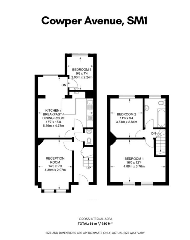 Beautiful 4b2b 12 min from Carshalton station - student accommodation in Sutton - img_8
