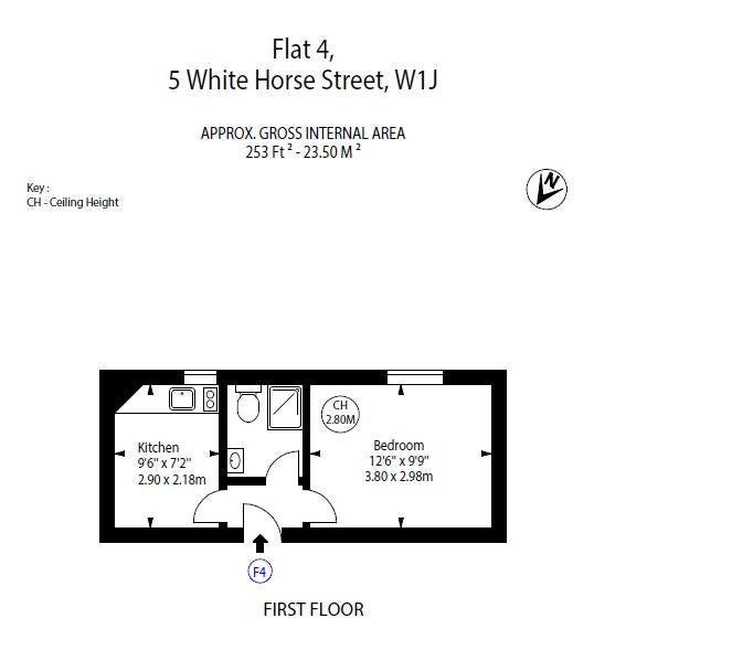 Cozy One Bedroom Flat in Mayfair London - student accommodation in Mayfair - img_10