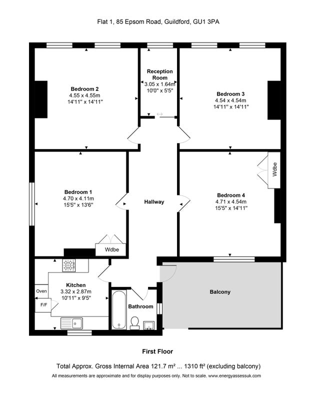 Flat in Guildford - student accommodation in Guildford - img_15