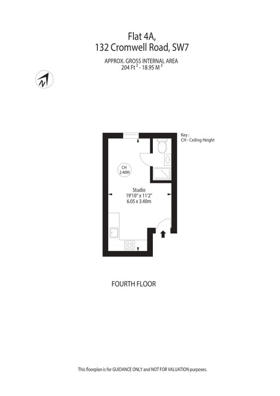 Large Studio in South Kensington for Short Let - student accommodation in South Kensington - img_6