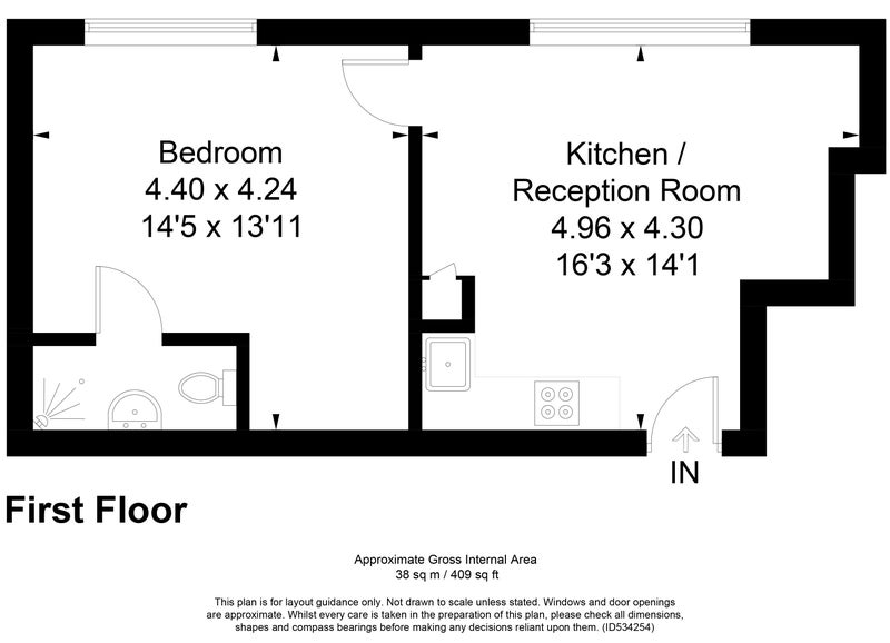 Lovely 1 Bedroom Flat Old Street - student accommodation in Old Street - img_2