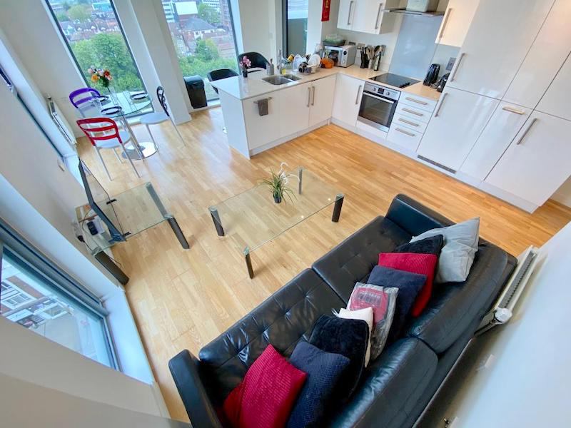Modern Flat, Living Room, Wembley - student accommodation in Wembley - img_7