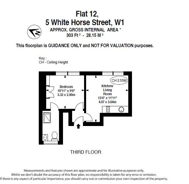 One Bedroom Flat in Mayfair for Short Let - student accommodation in Mayfair - img_12