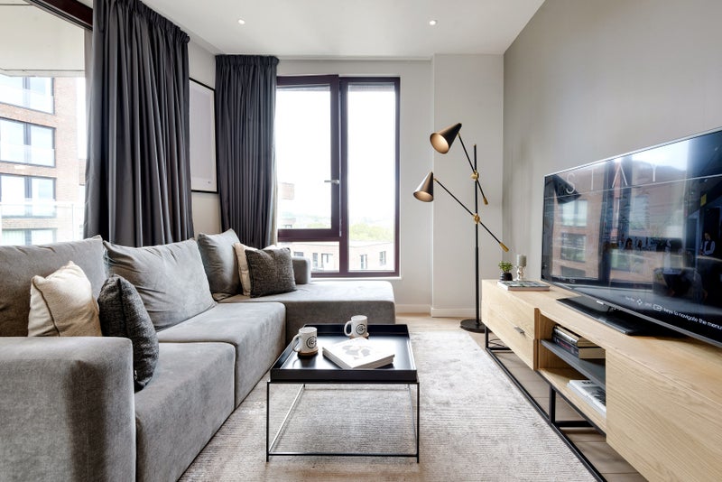 Stylish 2 Bed Apt next to Camden Lock with Gym - student accommodation in Camden Lock - img_1