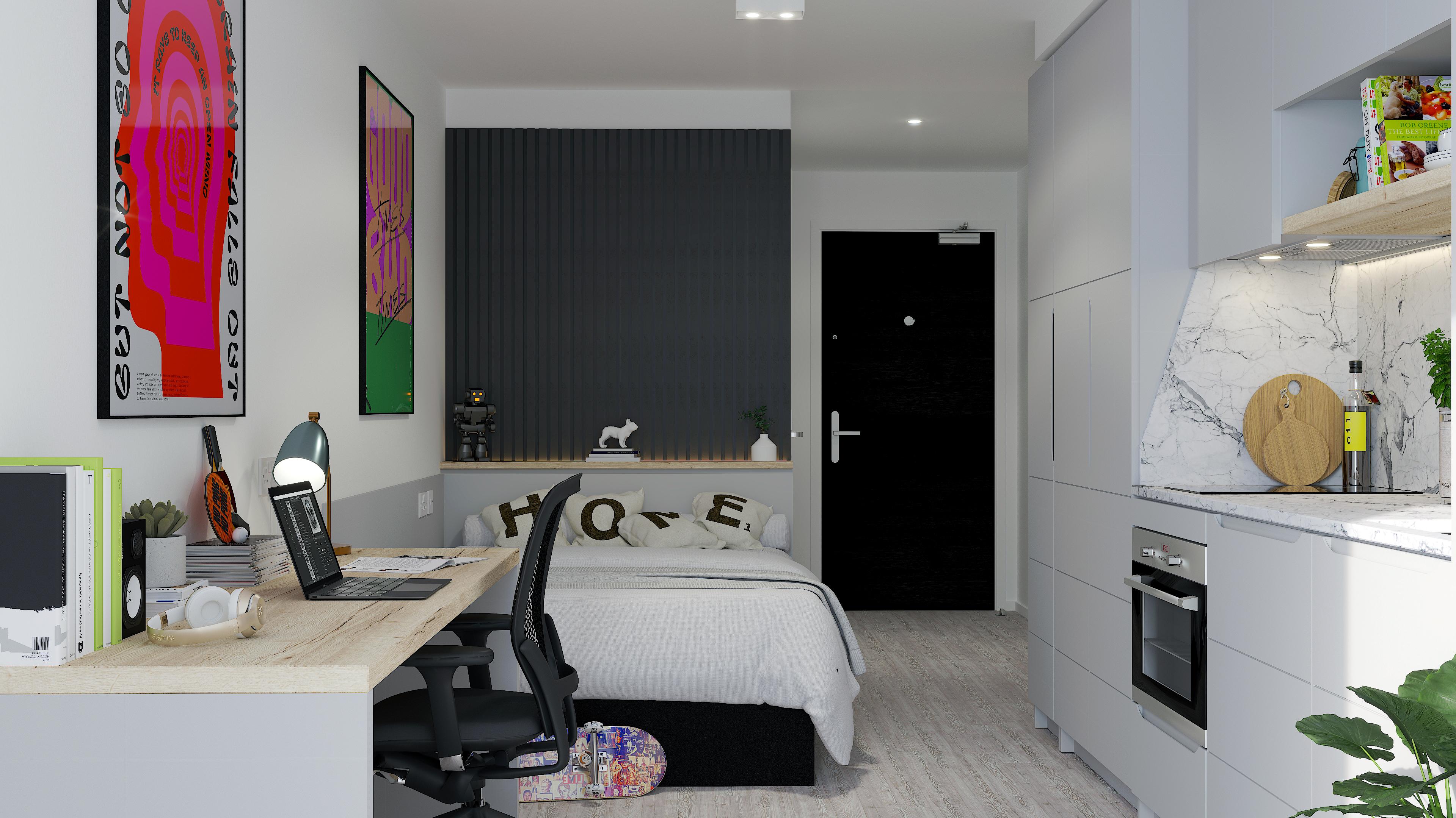 Cushy studio close to Edinburgh Napier University - student accommodation in Edinburgh - img_18
