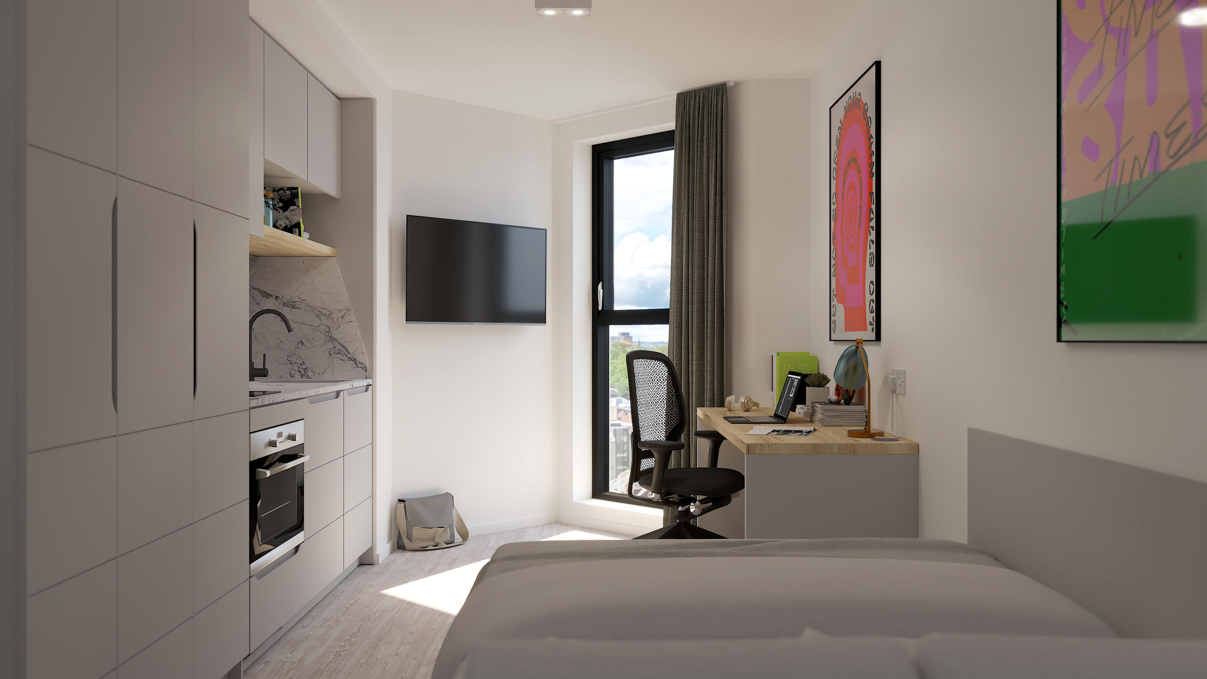 Cushy studio close to Edinburgh Napier University - student accommodation in Edinburgh - img_9