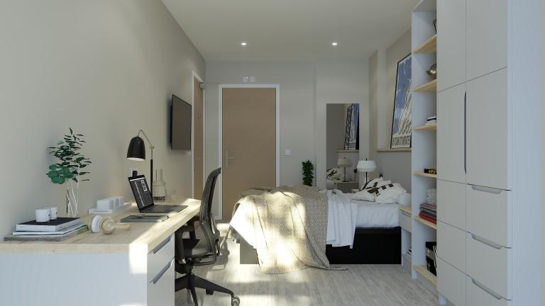 Cushy studio close to Edinburgh Napier University - student accommodation in Edinburgh - img_38