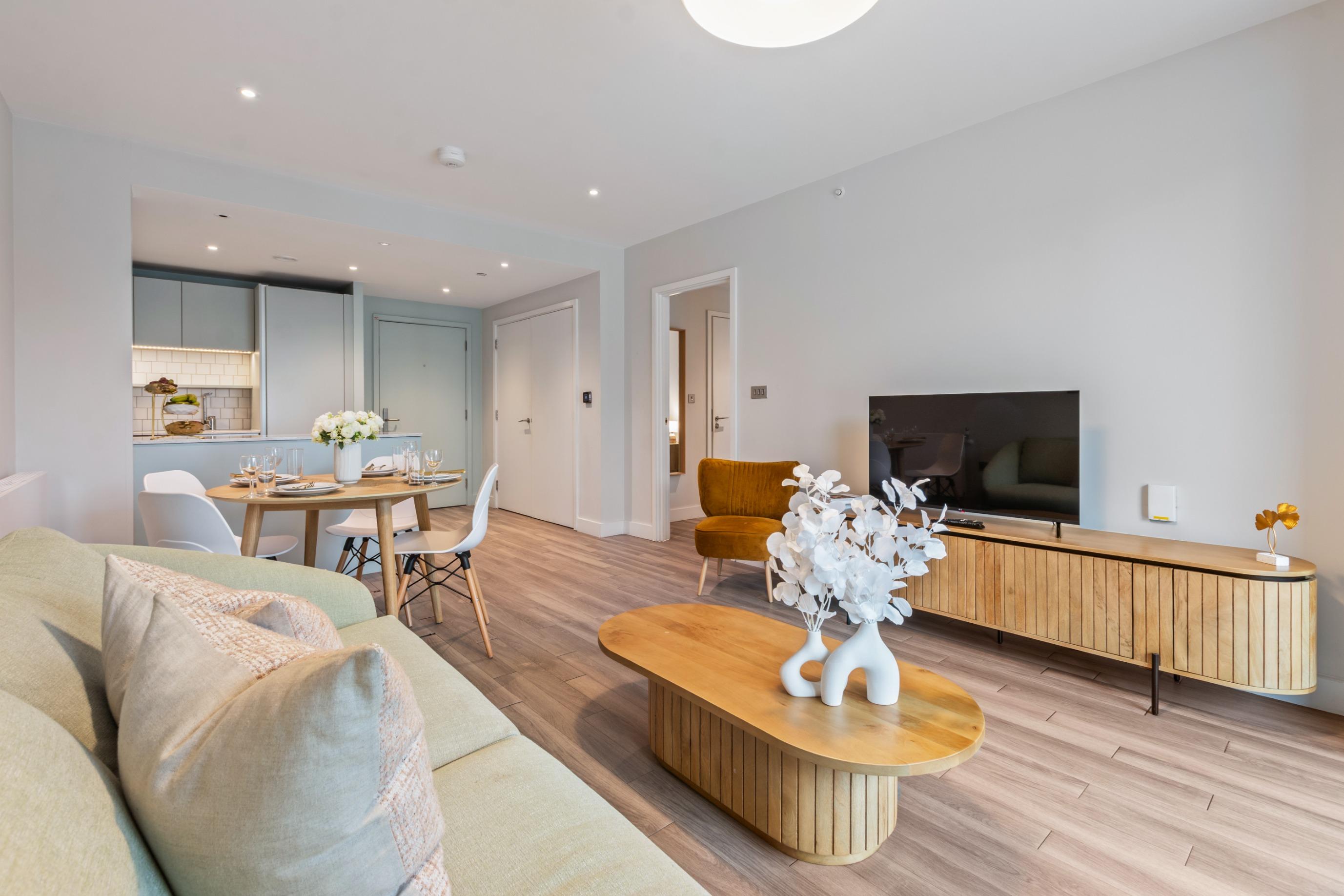 Modern 2 bedroom apartment in Wembley student accommodation in London - img_17
