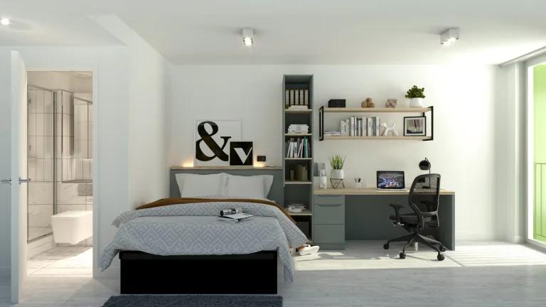 Welcoming studio near the Great Victoria Street train station - student accommodation in Belfast - img_14