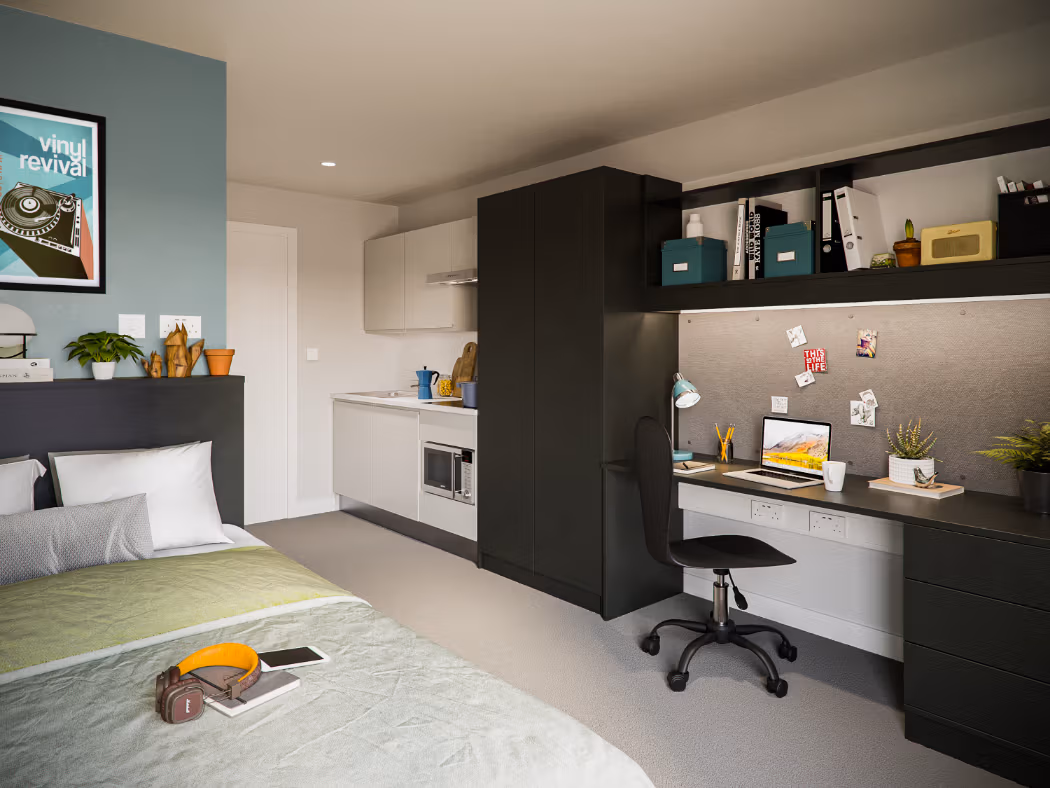 Cosy studio close to Nottingham Trent University student accommodation in Nottingham - img_1