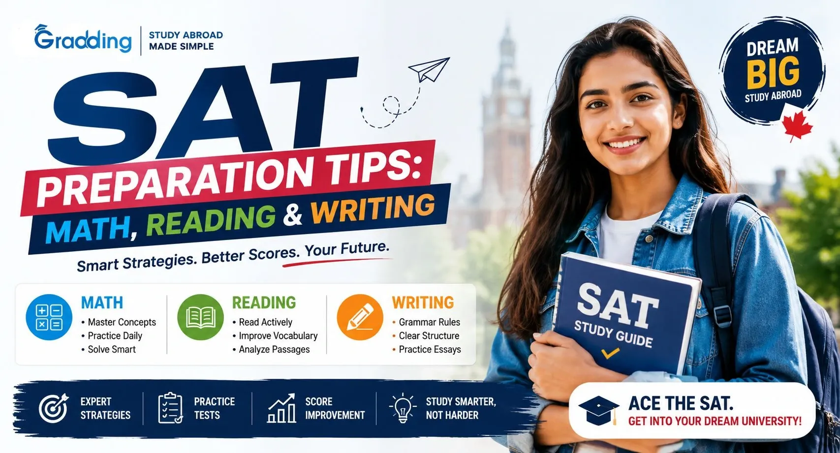 SAT Preparation Tips 2026: Math, Reading & Writing
